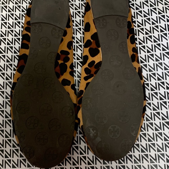 Tory Burch Leopard Reva Flats - Picture 5 of 5